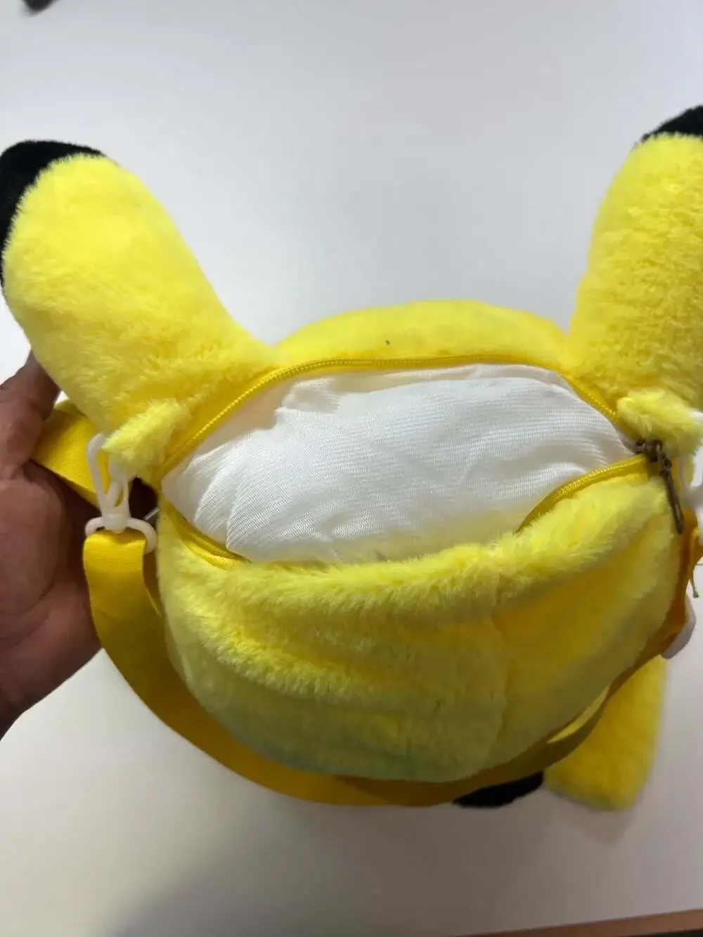 Pokemon Pikachu Plush Backpack Bag Yellow Stuffed Animal Mini Backpack